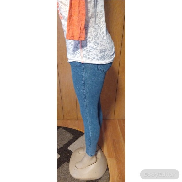 Bongo Blotched Bleach Skinny Jeans - Picture 4 of 5